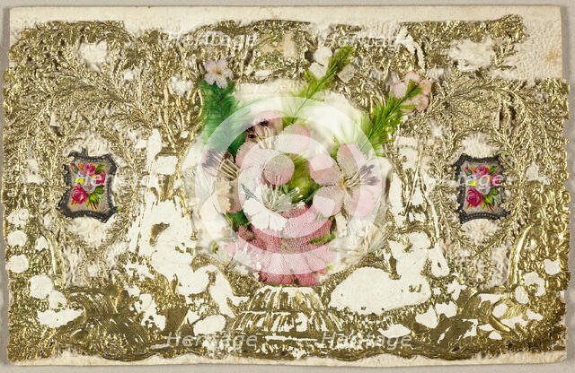 Untitled Valentine (Country Couples), 1860/69. Creator: Berlin & Jones.