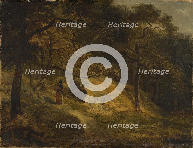 At Djurgården in Stockholm. Creator: Johann Christian Michael Ezdorf.