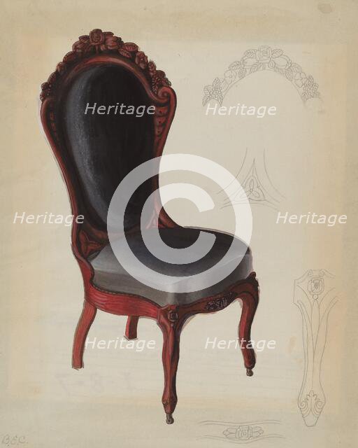 Balter Chair, 1936. Creator: Beverly Chichester.