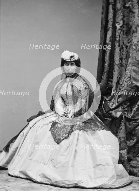 Miss Chapman, between 1855 and 1865. Creator: Unknown.