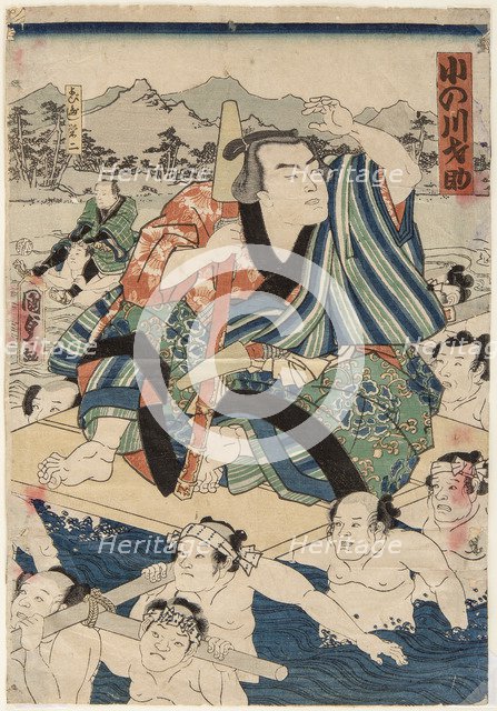 Sumo Wrestler Onogawa Saisuke, 1862.