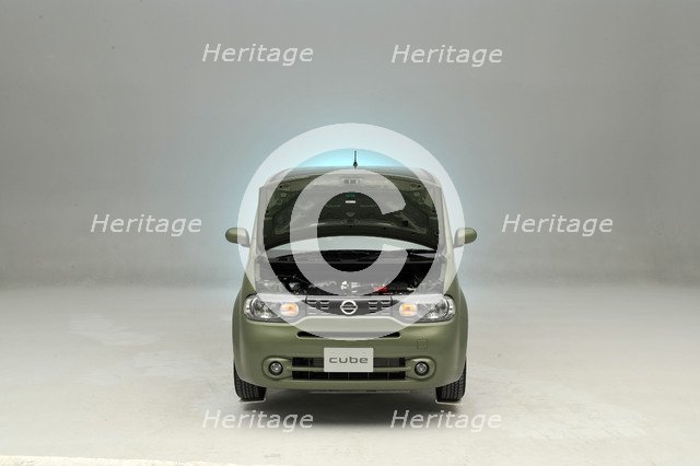 Nissan Cube 2008. Artist: Simon Clay.