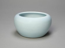 Brush Washer with Incurved Rim, Qing dynasty (1644-1911), Qianlong reign (1736-1795). Creator: Unknown.