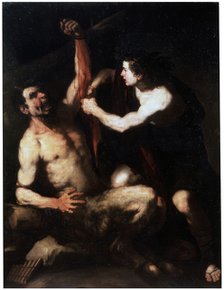 'Marsyas and Apollo', early 1650s. Artist: Luca Giordano
