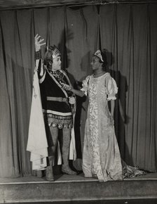 Parker Watkins as Manrico and Mattie Washington as Leonora, (1936 - 1938?). Creator: Eagle Ezzes & Mipaas.