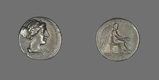 Quinarius (Coin) Depicting Liberty, 89 BCE. Creator: Unknown.