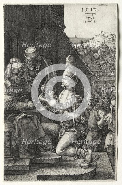 Pilate Washing His Hands, 1512. Creator: Albrecht Dürer (German, 1471-1528).
