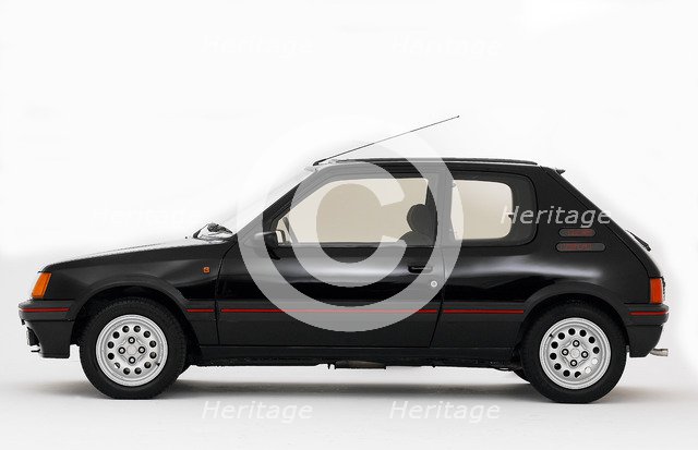 1987 Peugeot 205 GTI 1.6. Artist: Unknown.