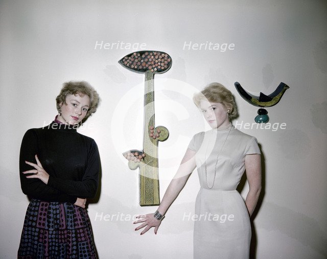 Exhibition of Arabia ceramics, Helsinki, Finland, 1970s. Artist: Göran Algård