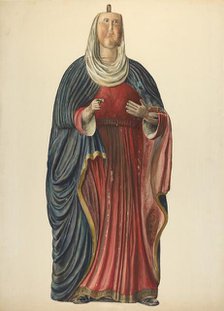 Virgin Mary, 1935/1942. Creator: Stanley Mazur.