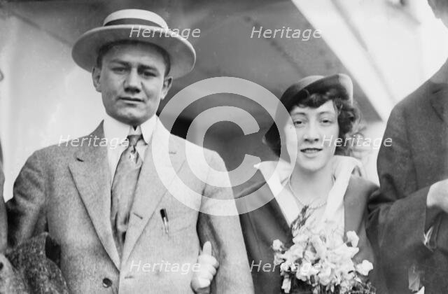 Willie Ritchie, Mrs. L. Hicks, 1914. Creator: Bain News Service.