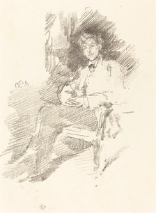 Walter Sickert, 1895. Creator: James Abbott McNeill Whistler.