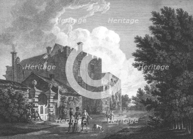 Greystoke Castle, 1778. Artist: William Byrne.