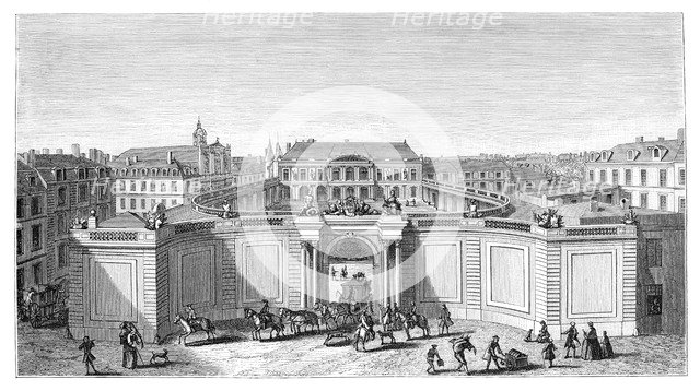 The Hotel de Soubise, Paris, (1885).Artist: Rigaud