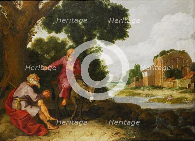 The Prophet of Bethel Meets the Man of God from Judah, 1629. Creator: Lambert Jacobsz..