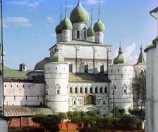 Church of the Resurrection of Christ, in the Kremlin, Rostov Velikii, 1911. Creator: Sergey Mikhaylovich Prokudin-Gorsky.