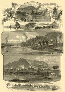 'Scenes on the Ohio, Above and Below Cincinnati', 1874.  Creator: John Filmer.