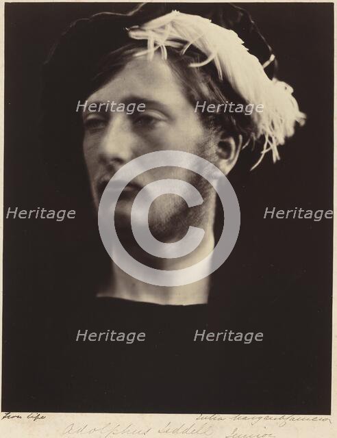 Adolphus Liddell, Junior, 1867. Creator: Julia Margaret Cameron.