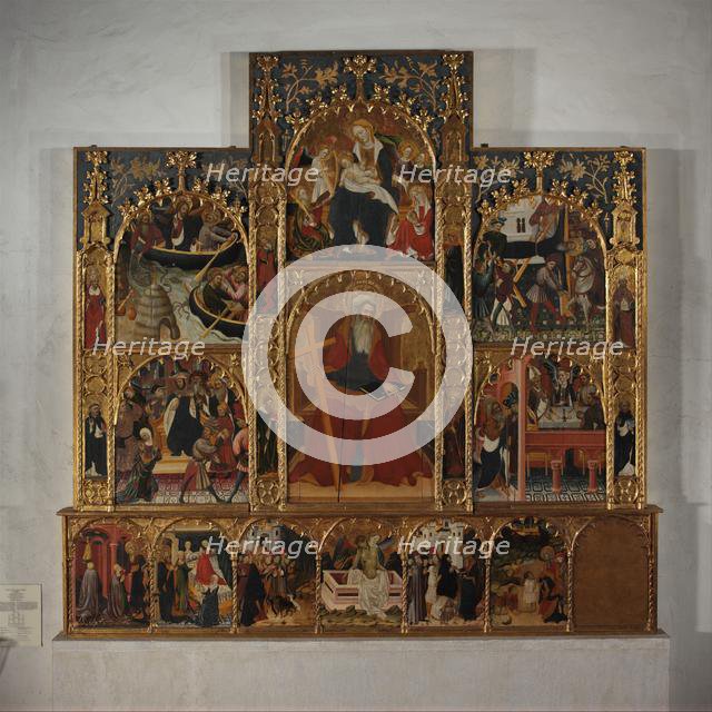 Retable with Scenes from the Life of Saint Andrew, ca. 1420-30. Creator: Master of Roussillon.