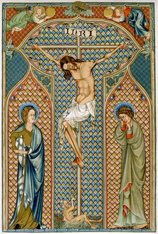 Crucifixion, early 14th century. Artist: Unknown