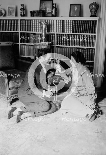Geraldine Farrar & Lou Tellegen, between 1916 and c1920. Creator: Bain News Service.
