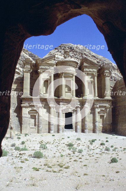 El Deir (the Monastery), Petra, Jordan.