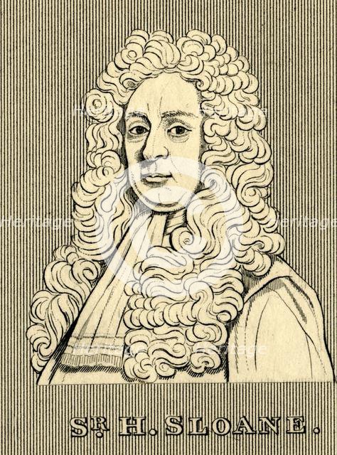 'Sir H. Sloane', (1660-1753), 1830. Creator: Unknown.