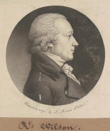 Robert Wilson, 1802. Creator: Charles Balthazar Julien Févret de Saint-Mémin.