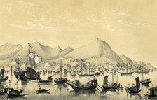 'Victoria Town, Hong Kong Island', 1847. Artist: Unknown