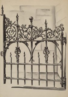 Iron Gate, c. 1936. Creator: Natalie Simon.