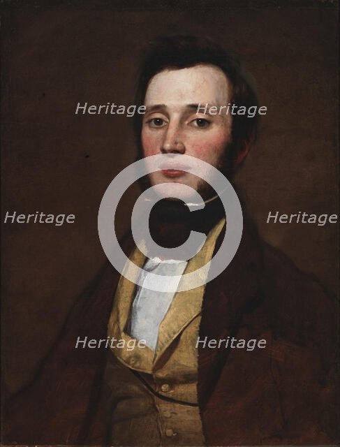 Portrait of a Young Man, ca. 1830-1835. Creator: William Page.