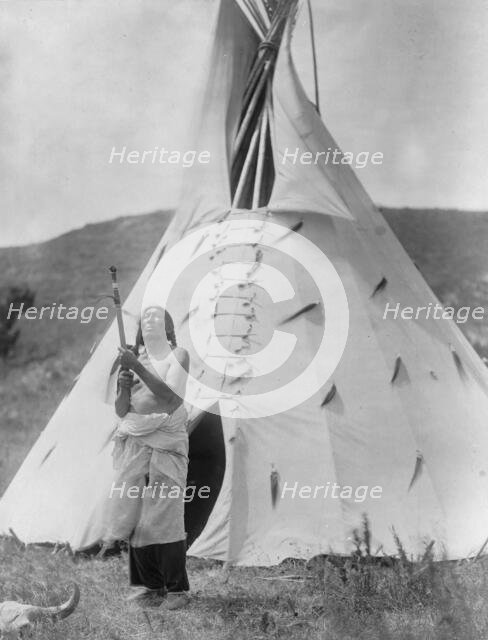 Slow Bull, c1907. Creator: Edward Sheriff Curtis.