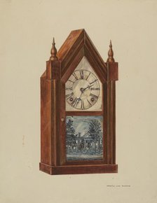 Steeple Clock, 1938. Creator: Francis Law Durand.