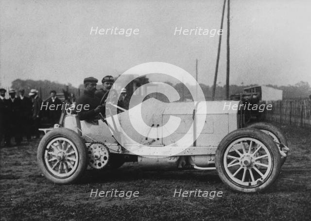 1908 Mercedes, Lautenschlager winner of French Grand Prix. Creator: Unknown.