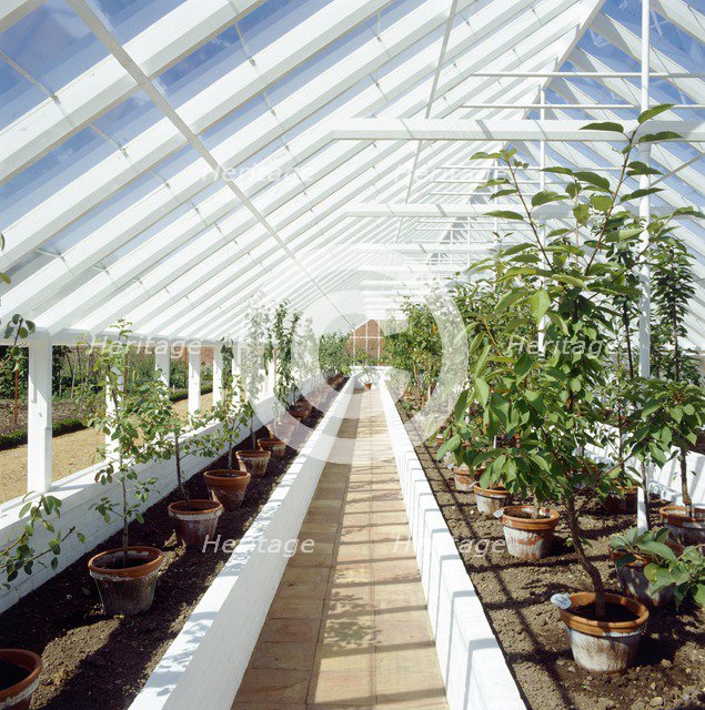 Kitchen garden, Audley End House and Gardens, Saffron Walden, Essex, c2000s(?). Artist: Unknown.
