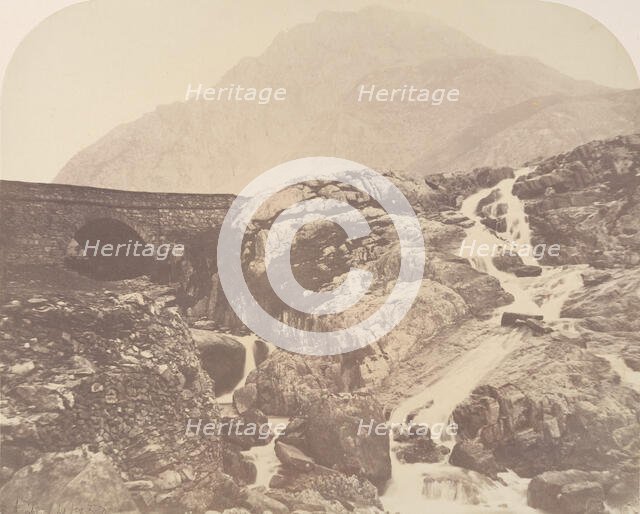 Near the Pass of Nant Frangen, North Wales, 1856. Creator: Alfred Rosling.