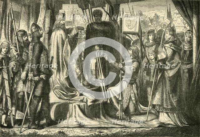 'Investiture of Henry Jasomirgott as First Duke of Austria', (1156), 1890. Creator: Unknown.