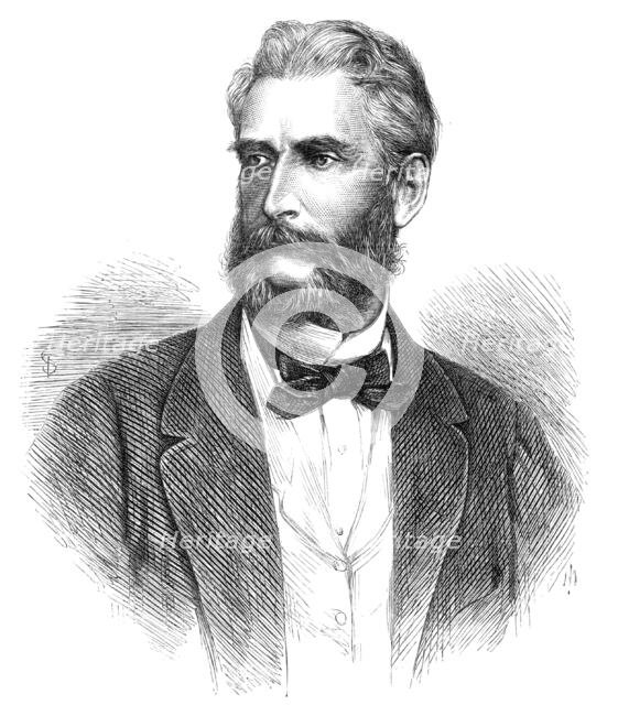 The Hon. J. R. Motley, the new Minister of the United States in Great Britain, 1869. Creator: Unknown.