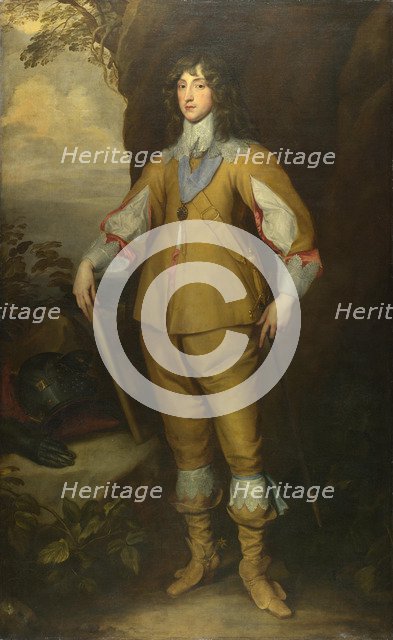 Portrait of Charles I Louis (1617-1680), Elector Palatine, ca 1637. Artist: Dyck, Anthony van, (Studio of)  