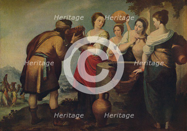 'Rebeca Y Eliecer', (Rebecca and Eliezer ), 1652, (c1934). Artist: Bartolomé Esteban Murillo.