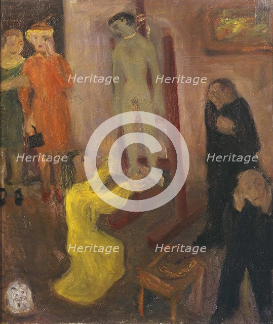 The painter's suicide, 1937.