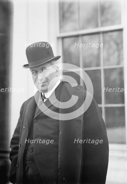 Lindley M. Garrison, Secretary of War, 1914.  Creator: Harris & Ewing.