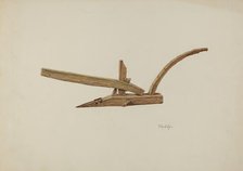 Plow, c. 1941. Creator: Cornelius Christoffels.