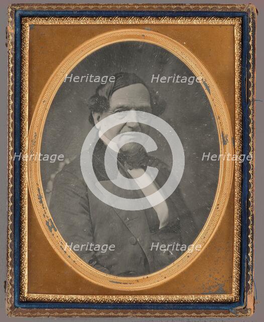 Portrait of Tucker Deland, about 1855. Creator: Unknown.