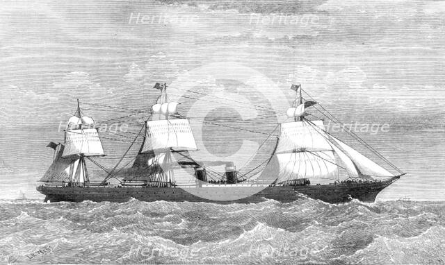 The new Inman steamer City of Richmond, 1874. Creator: Unknown.