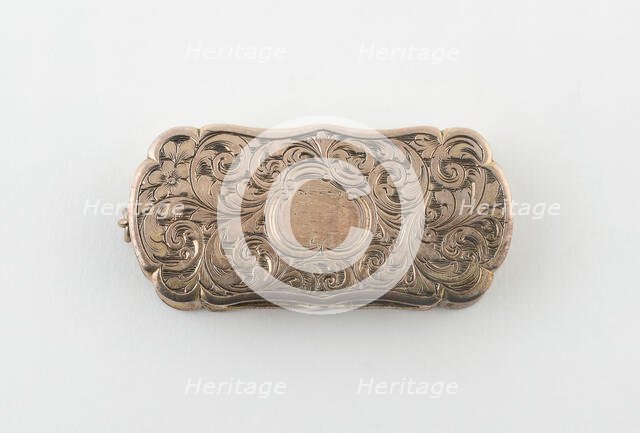 Vinaigrette, Birmingham, c. 1860/61. Creator: Edward Smith.