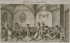Interior view of Mr Horton's Soup Room, Cornhill, City of London, 1770. Artist: Anon