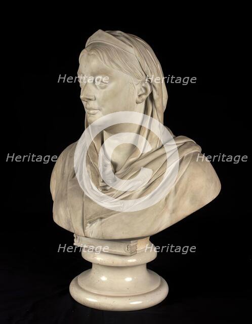 Christine Billroth, the wife of the surgeon Theodor Billroth, 1887. Creator: Kaspar Clemens Zumbusch.