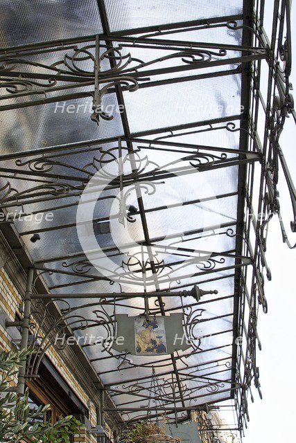 La Buca di Bacco, 63-65 Av. Louis Bertrand, Brussels, Belgium, (1906), c2014-2017. Artist: Alan John Ainsworth.