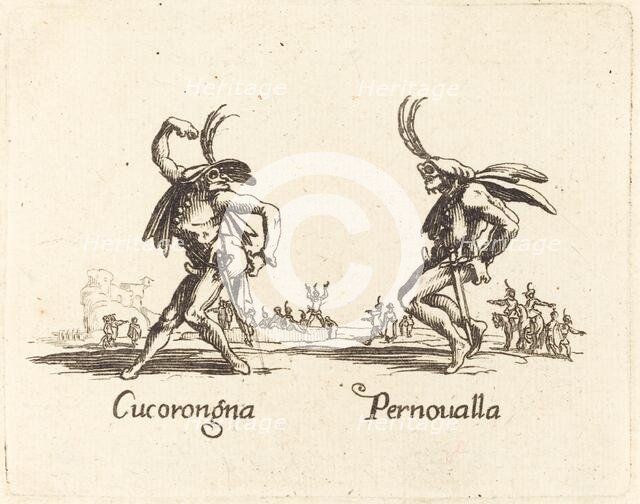 Cucorongna and Pernoualla. Creator: Unknown.